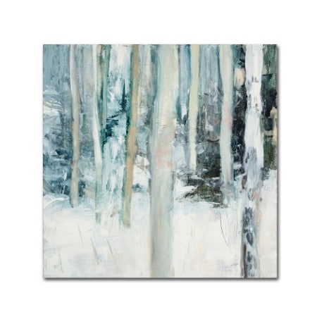 Julia Purinton 'Winter Woods I' Canvas Art,14x14